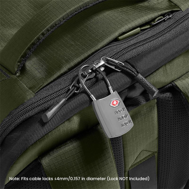 TomToc batoh Explorer T66 Laptop Backpack 28L - Green