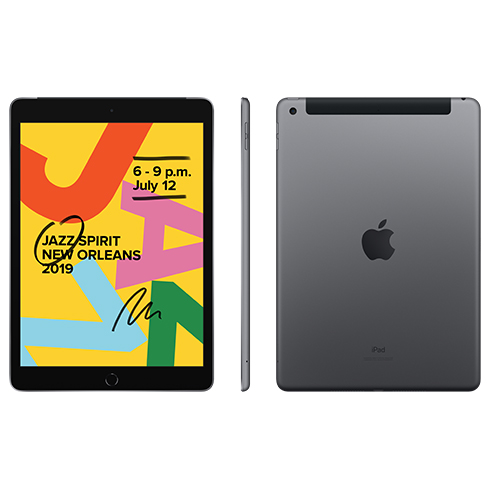 iPad 32GB Wi-Fi + Cellular Space Gray (2019) *Použitý s DPH - Trieda C*