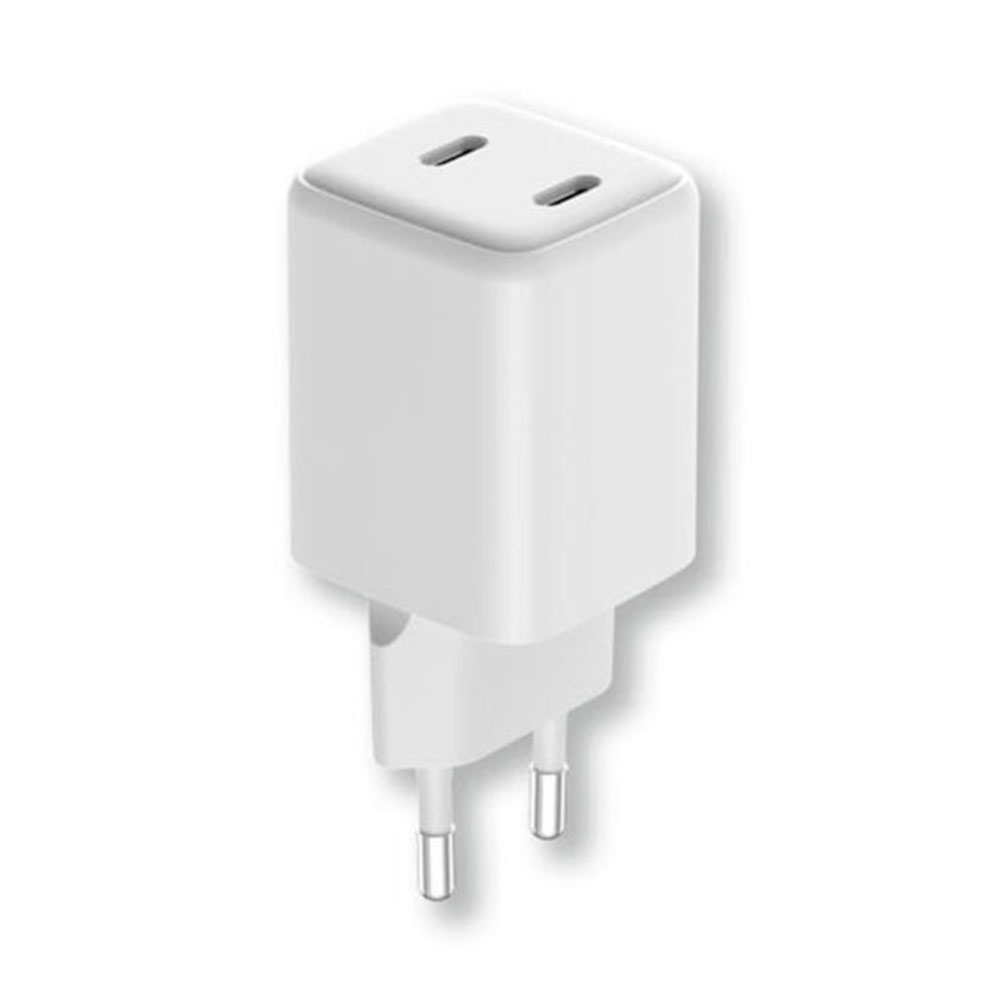 LMP USB-C GaN Dual Power Adapter 35W - White
