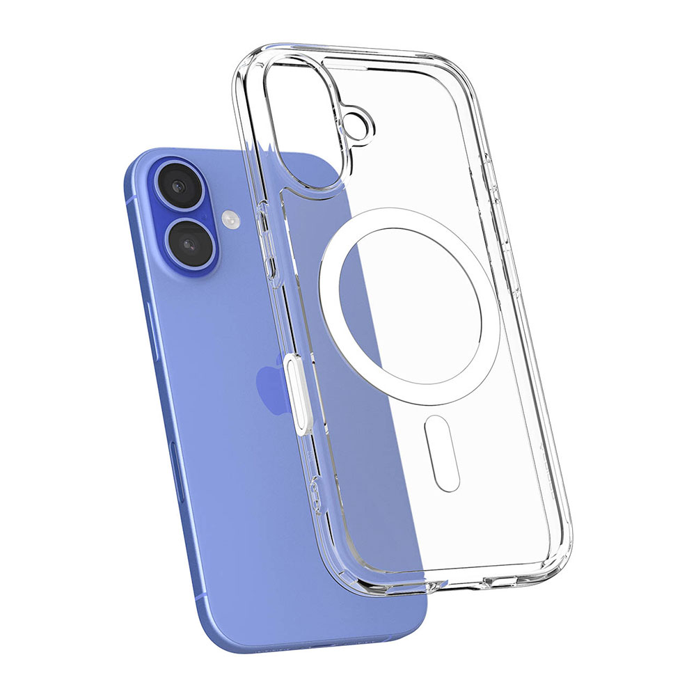 Spigen kryt Ultra Hybrid T Magsafe Camera Control pre iPhone 16 - White