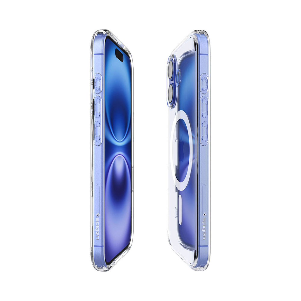 Spigen kryt Ultra Hybrid T Magsafe Camera Control pre iPhone 16 - White