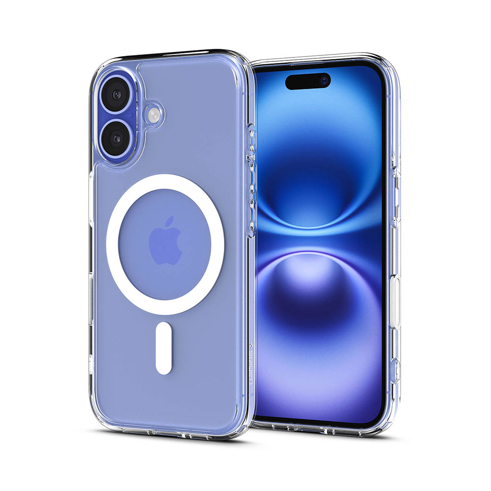 Spigen kryt Ultra Hybrid T Magsafe Camera Control pre iPhone 16 - White