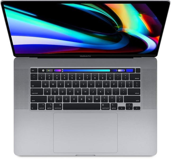 MacBook Pro 16" (2019) Touch Bar i7 16/512 GB kozmická sivá SK *Použitý s DPH - Trieda B*