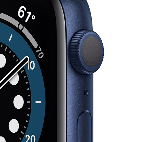 Apple Watch Series 6 GPS, 44mm Modrý hliník *Třída C*