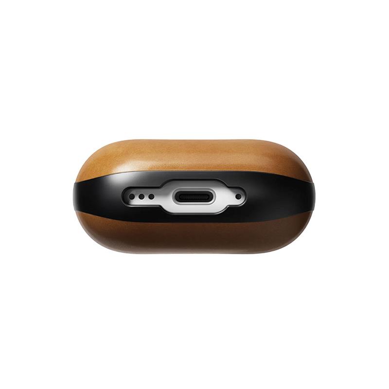 Nomad puzdro Leather Case pre Apple Airpods 4 - English Tan