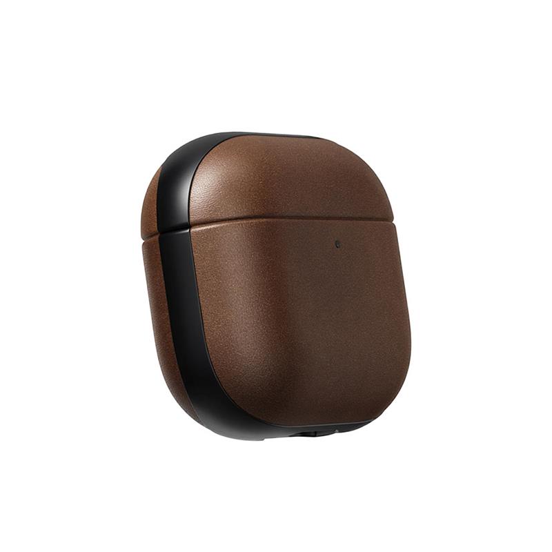 Nomad puzdro Leather Case pre Apple Airpods 4 - Brown