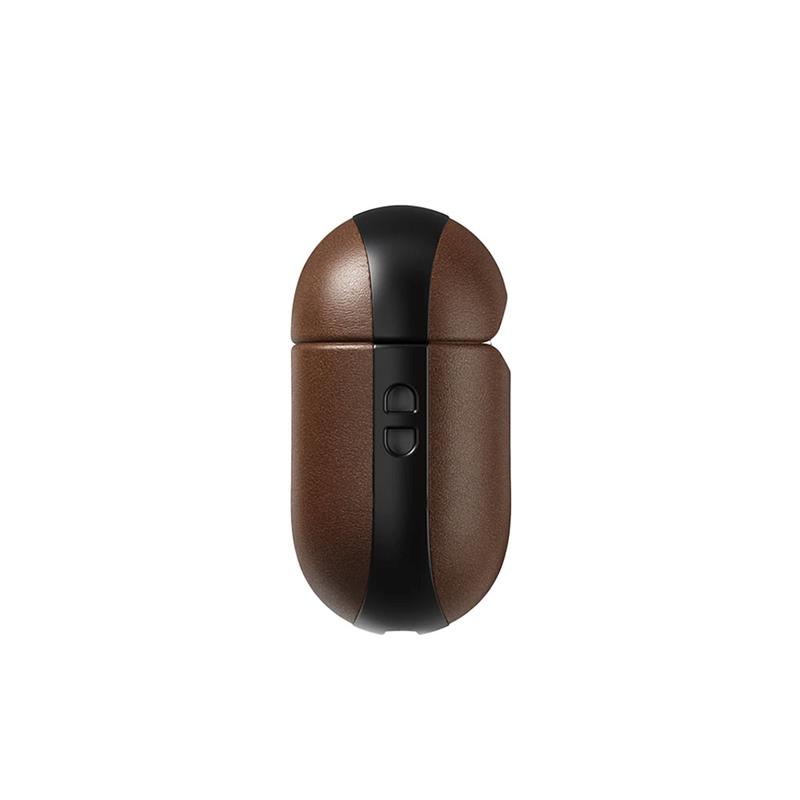 Nomad puzdro Leather Case pre Apple Airpods 4 - Brown