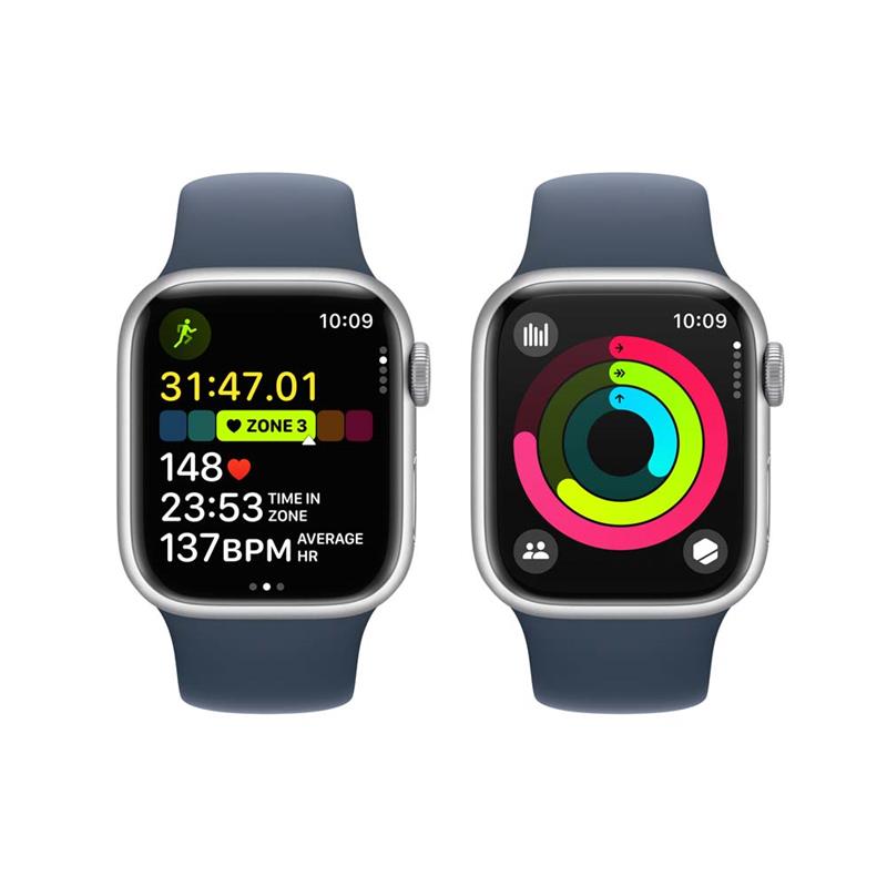 Apple Watch Series 9 GPS 41mm Stříbrný hliník *Třída A*
