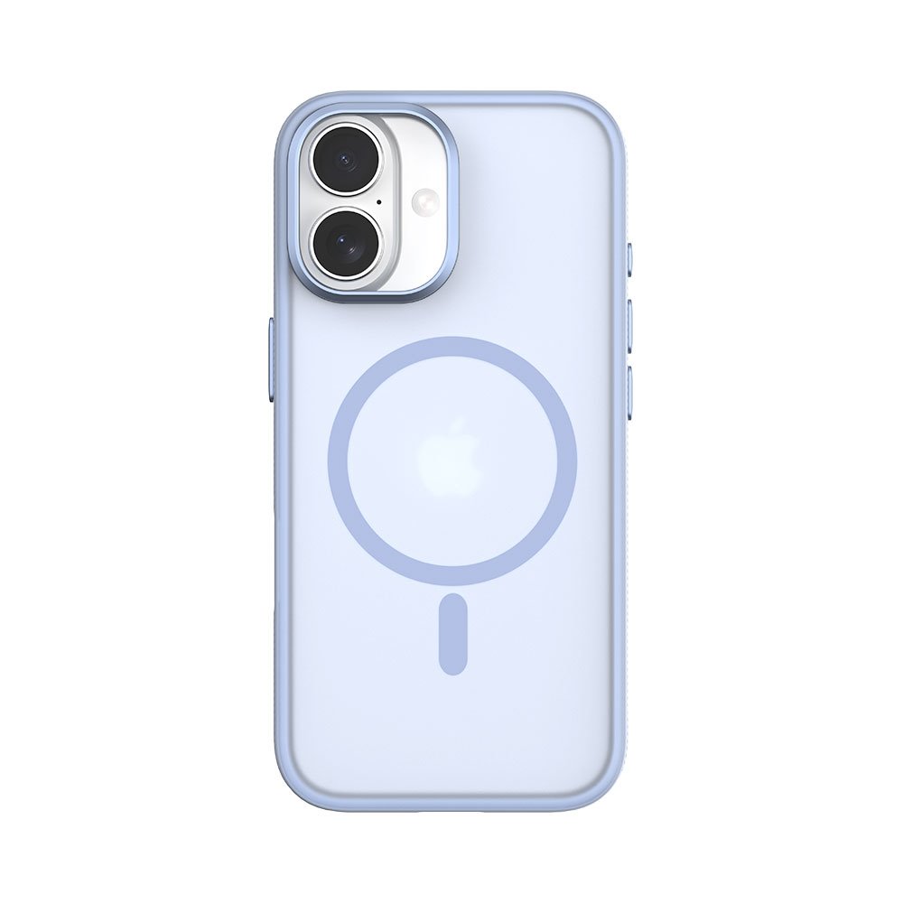 Comma kryt Joy Elegant Series Magnetic Case pre iPhone 17 - Light Blue
