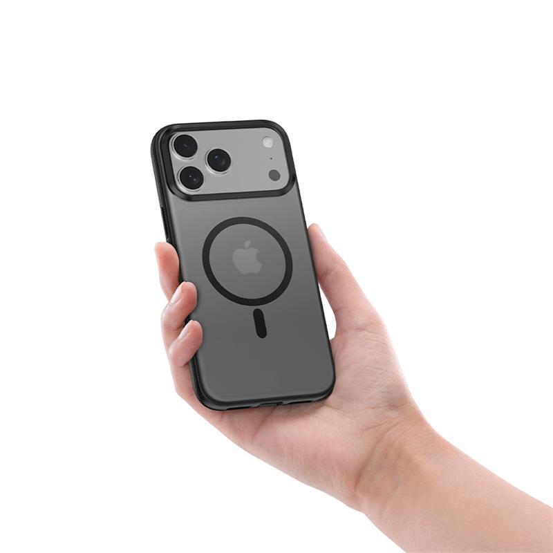 Comma kryt Joy Elegant Series Magnetic Case pre iPhone 17 Pro - Black