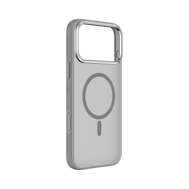 Comma kryt Joy Elegant Series Magnetic Case pre iPhone 17 Pro - Titanium Gray