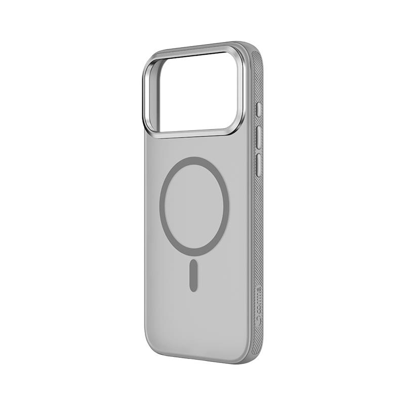 Comma kryt Joy Elegant Series Magnetic Case pre iPhone 17 Pro - Titanium Gray