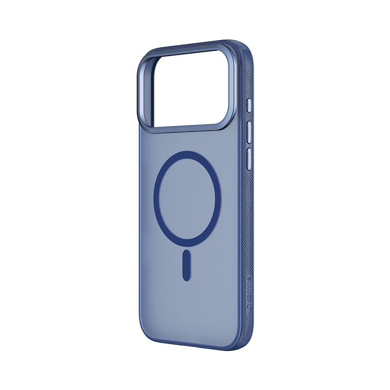 Comma kryt Joy Elegant Series Magnetic Case pre iPhone 17 Pro - Dark Blue