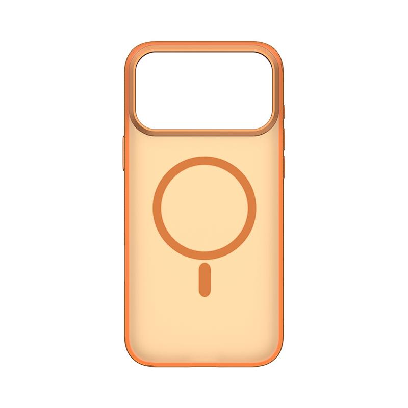 Comma kryt Joy Elegant Series Magnetic Case pre iPhone 17 Pro - Orange