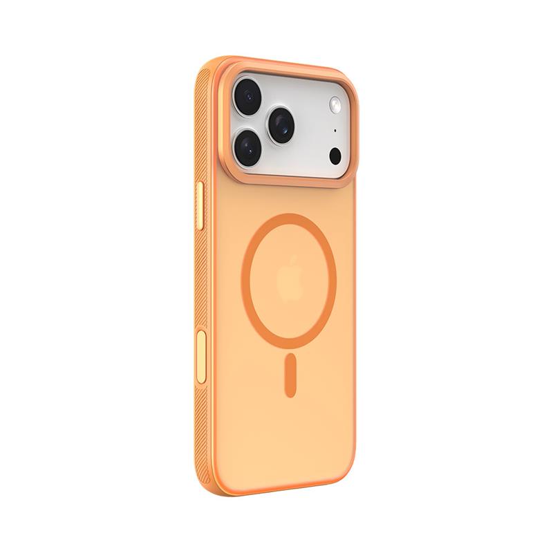 Comma kryt Joy Elegant Series Magnetic Case pre iPhone 17 Pro - Orange