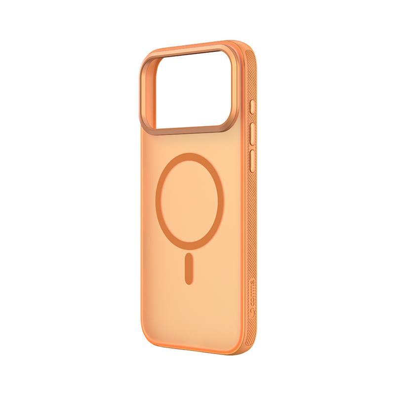 Comma kryt Joy Elegant Series Magnetic Case pre iPhone 17 Pro - Orange