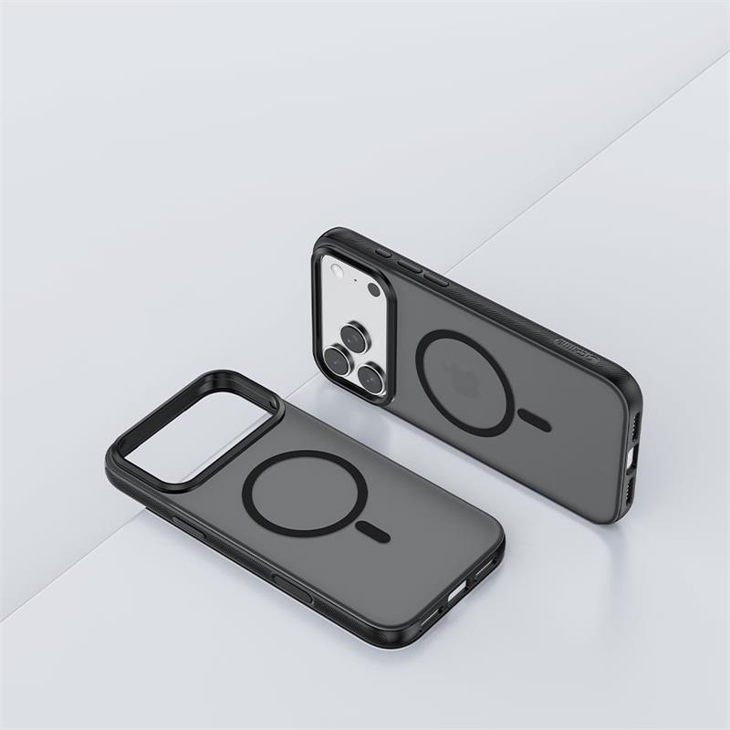Comma kryt Joy Elegant Series Magnetic Case pre iPhone 17 Pro Max - Black