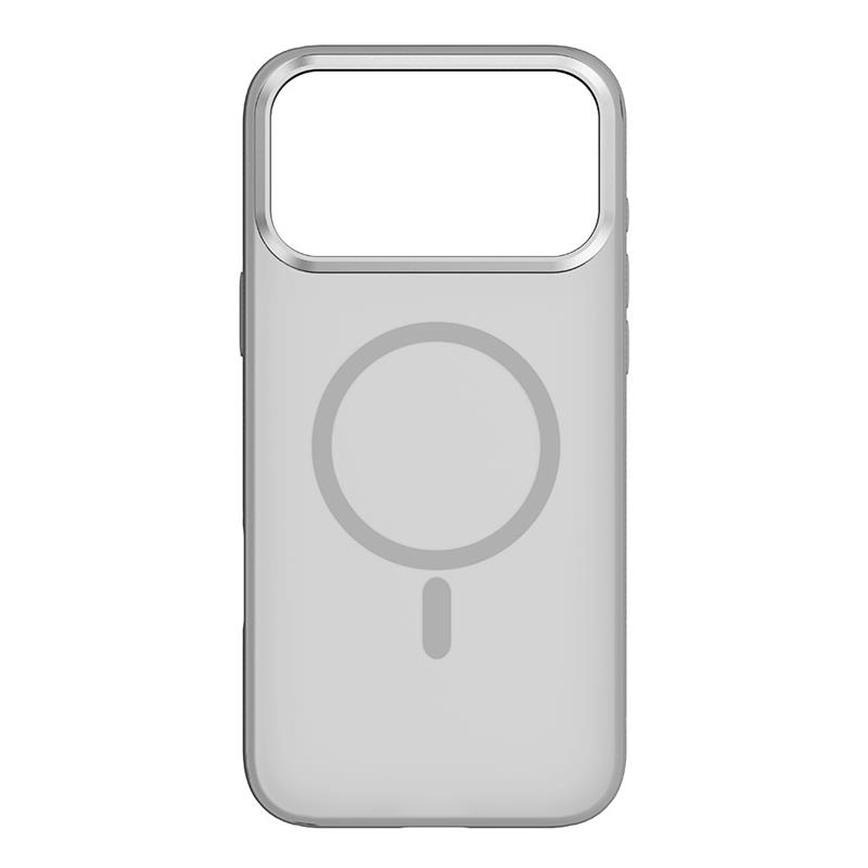 Comma kryt Joy Elegant Series Magnetic Case pre iPhone 17 Pro Max - Titanium Gray