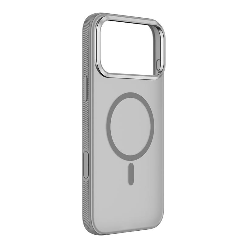 Comma kryt Joy Elegant Series Magnetic Case pre iPhone 17 Pro Max - Titanium Gray