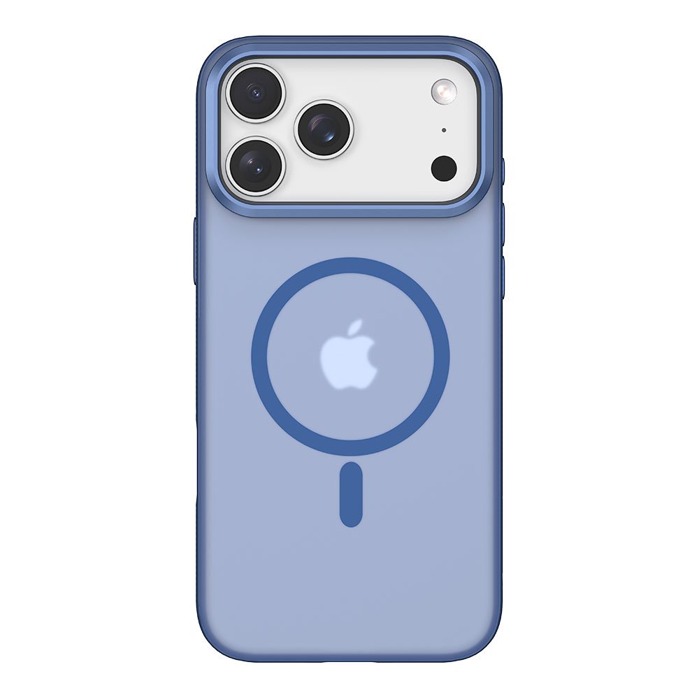Comma kryt Joy Elegant Series Magnetic Case pre iPhone 17 Pro Max - Dark Blue
