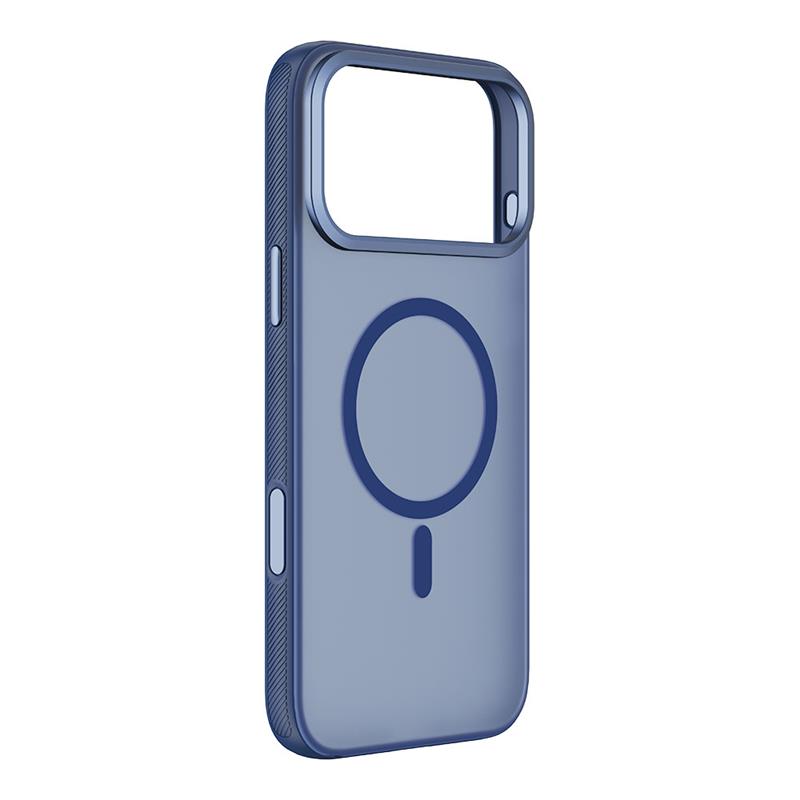 Comma kryt Joy Elegant Series Magnetic Case pre iPhone 17 Pro Max - Dark Blue