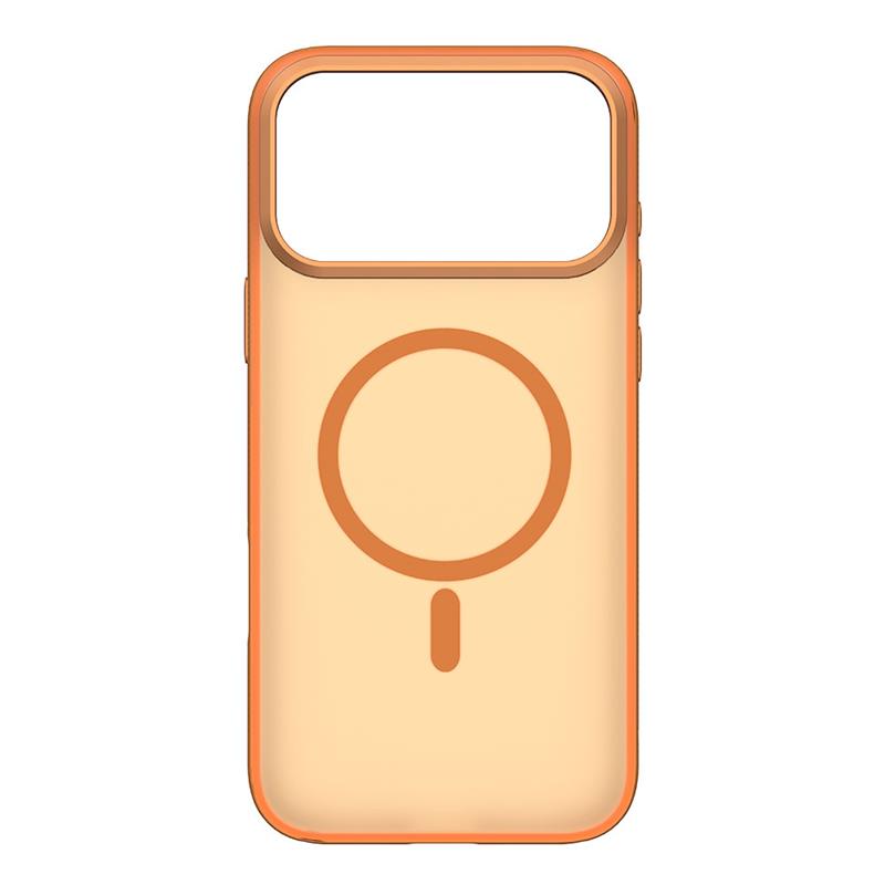 Comma kryt Joy Elegant Series Magnetic Case pre iPhone 17 Pro Max - Orange