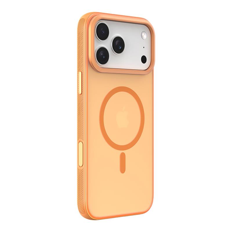 Comma kryt Joy Elegant Series Magnetic Case pre iPhone 17 Pro Max - Orange