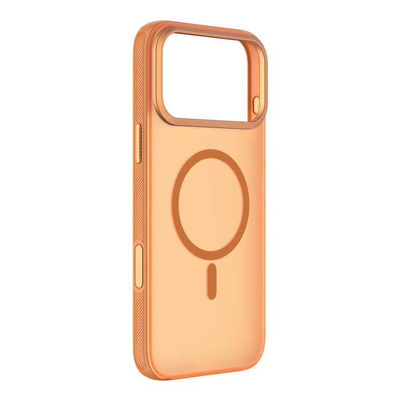 Comma kryt Joy Elegant Series Magnetic Case pre iPhone 17 Pro Max - Orange