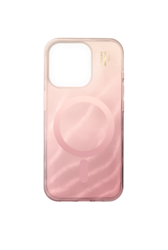 iDeal Fashion Clear Case MagSafe iPhone 16 Pro Rose Blush