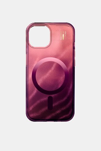 iDeal Fashion Clear Case MagSafe iPhone 16 Pro Cherry Lacquer