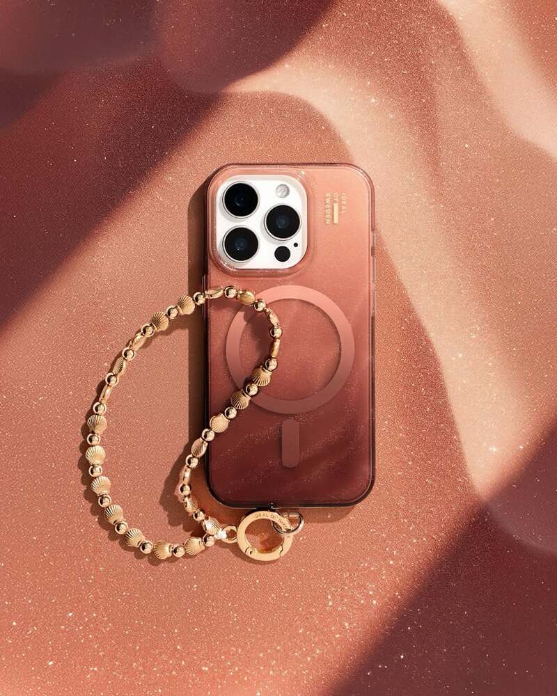 iDeal Fashion Clear Case MagSafe iPhone 16 Pro Mocha Mousse