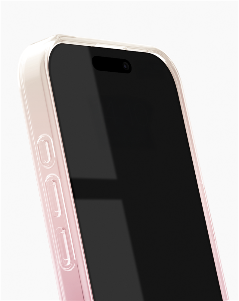 iDeal Fashion Clear Case MagSafe iPhone 16 Rose Blush