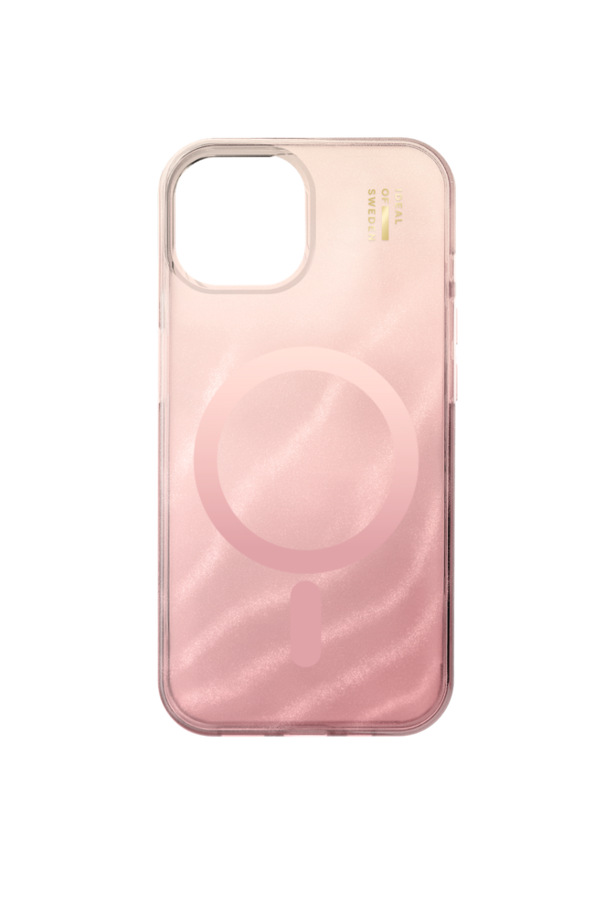 iDeal Fashion Clear Case MagSafe iPhone 13/14/15/16e/17e Rose Blush