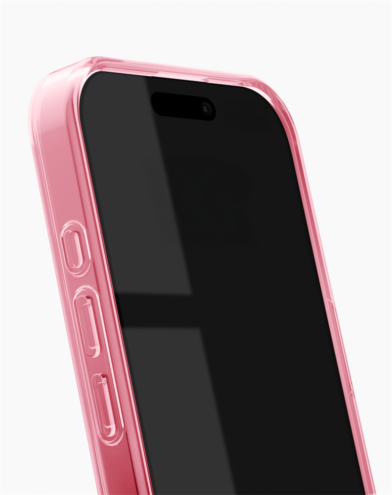 iDeal Fashion Clear Case MagSafe iPhone 13/14/15/16e/17e Cherry Lacquer