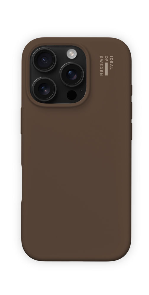 iDeal Silicone Case MagSafe iPhone 16 Pro Mocha Mousse