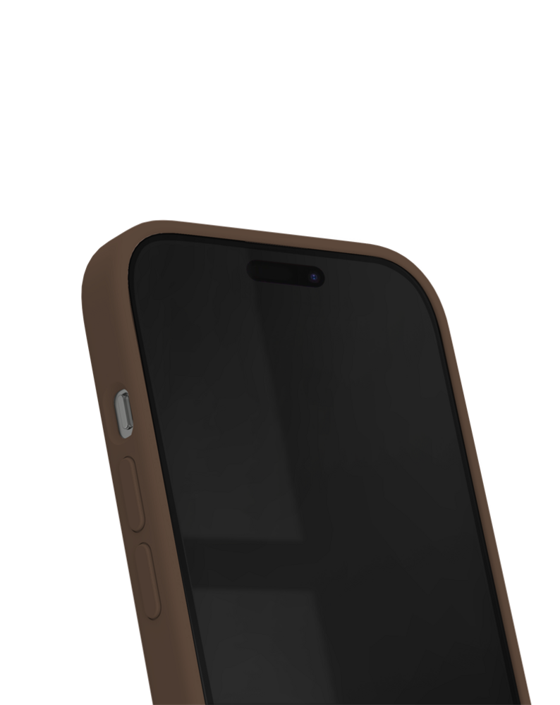 iDeal Silicone Case MagSafe iPhone 16 Pro Mocha Mousse