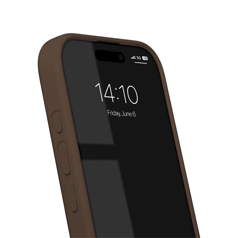 iDeal Silicone Case MagSafe iPhone 16 Pro Mocha Mousse