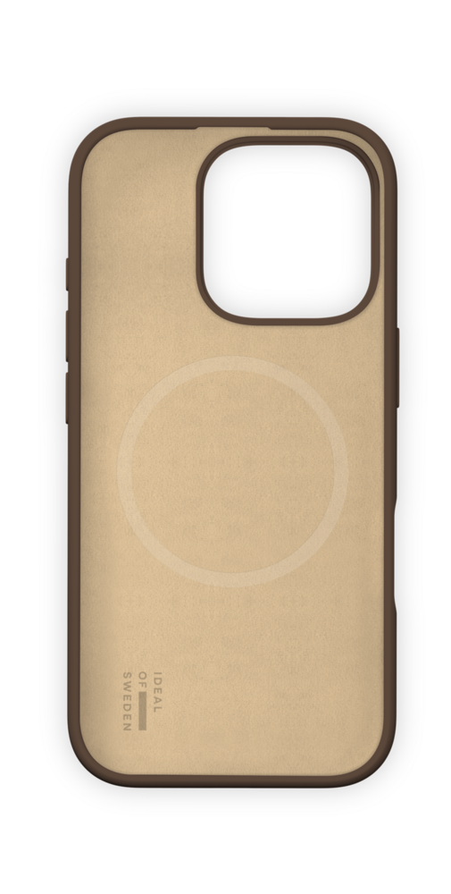 iDeal Silicone Case MagSafe iPhone 16 Pro Mocha Mousse