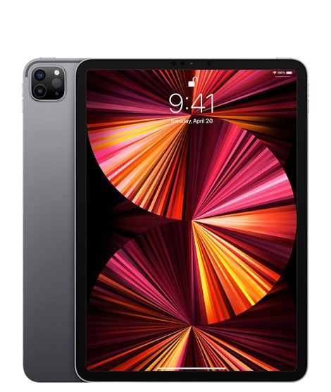 iPad Pro 11" Wi-Fi 128GB Vesmírně šedý (2021) *Použitý s DPH – Třída A*