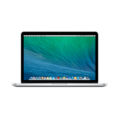 MacBook Pro 13-inch Retina dual-core i5 2.4GHz/8GB/256GB strieborná SK *Použitý s DPH - Trieda C*