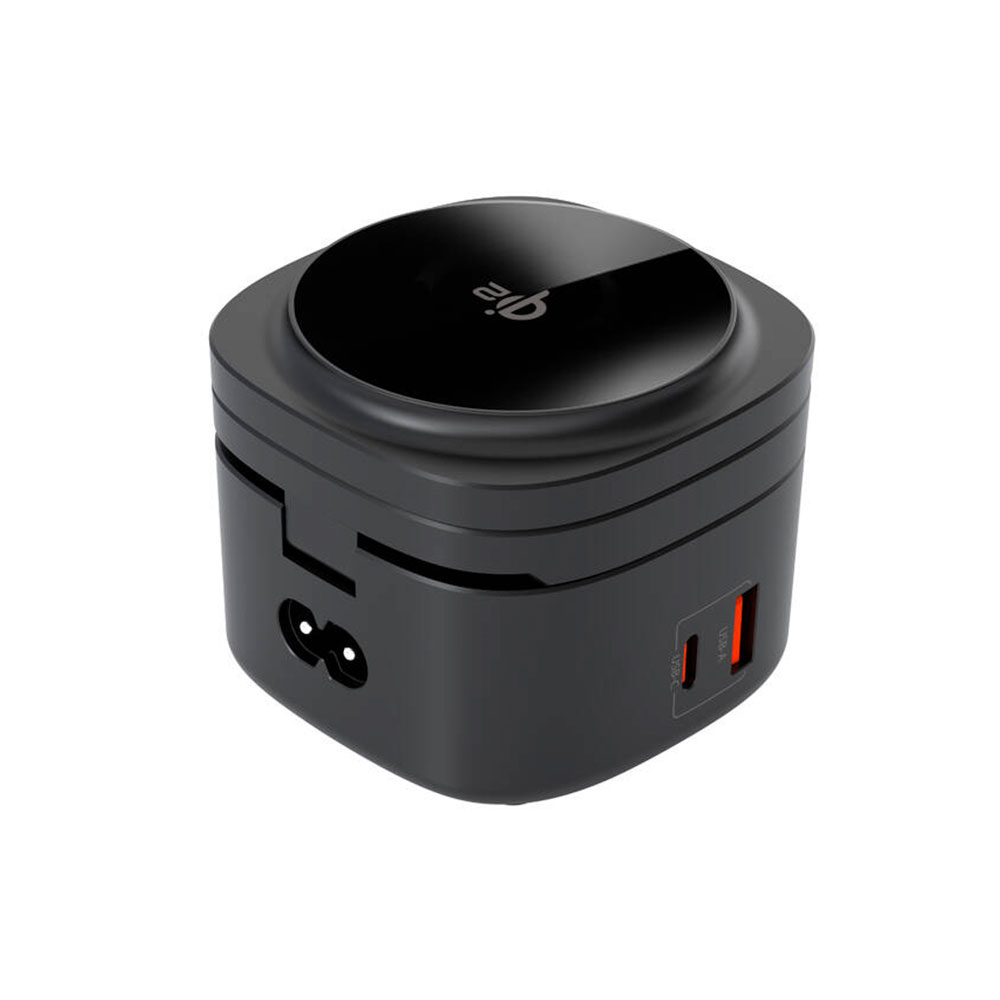 Mobile Origin 65W GaN 5-in-1 Foldable Qi2 Charger PW1 - Black