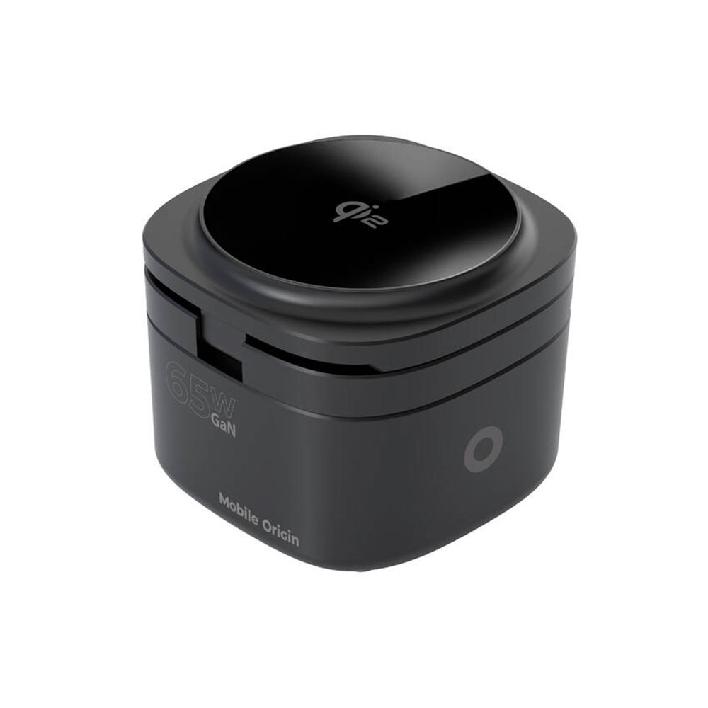 Mobile Origin 65W GaN 5-in-1 Foldable Qi2 Charger PW1 - Black