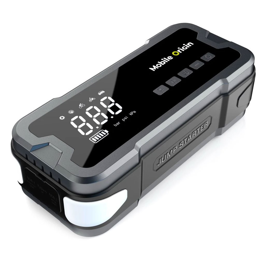 Mobile Origin Powerbank JumpStarter and Air Compressor CA01 - Black