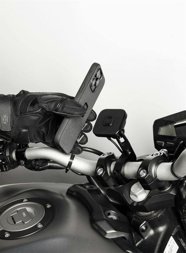 Peak Design Motorcycle Mount - Bar Mount Charging V2 - Black