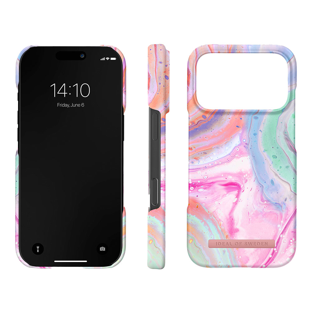 iDeal Fashion Printed Case MagSafe iPhone 17 Pro Pastel Marble