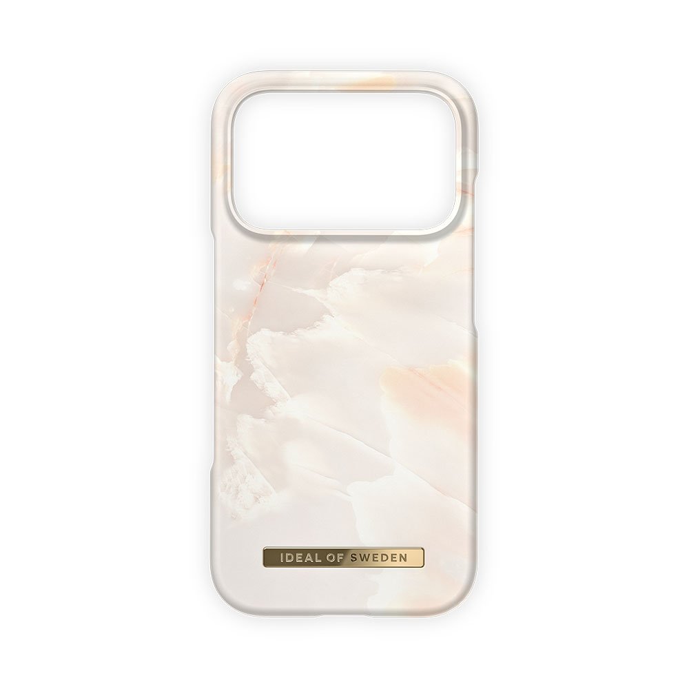 iDeal Fashion Printed Case MagSafe iPhone 17 Pro Rose Pearl Marble