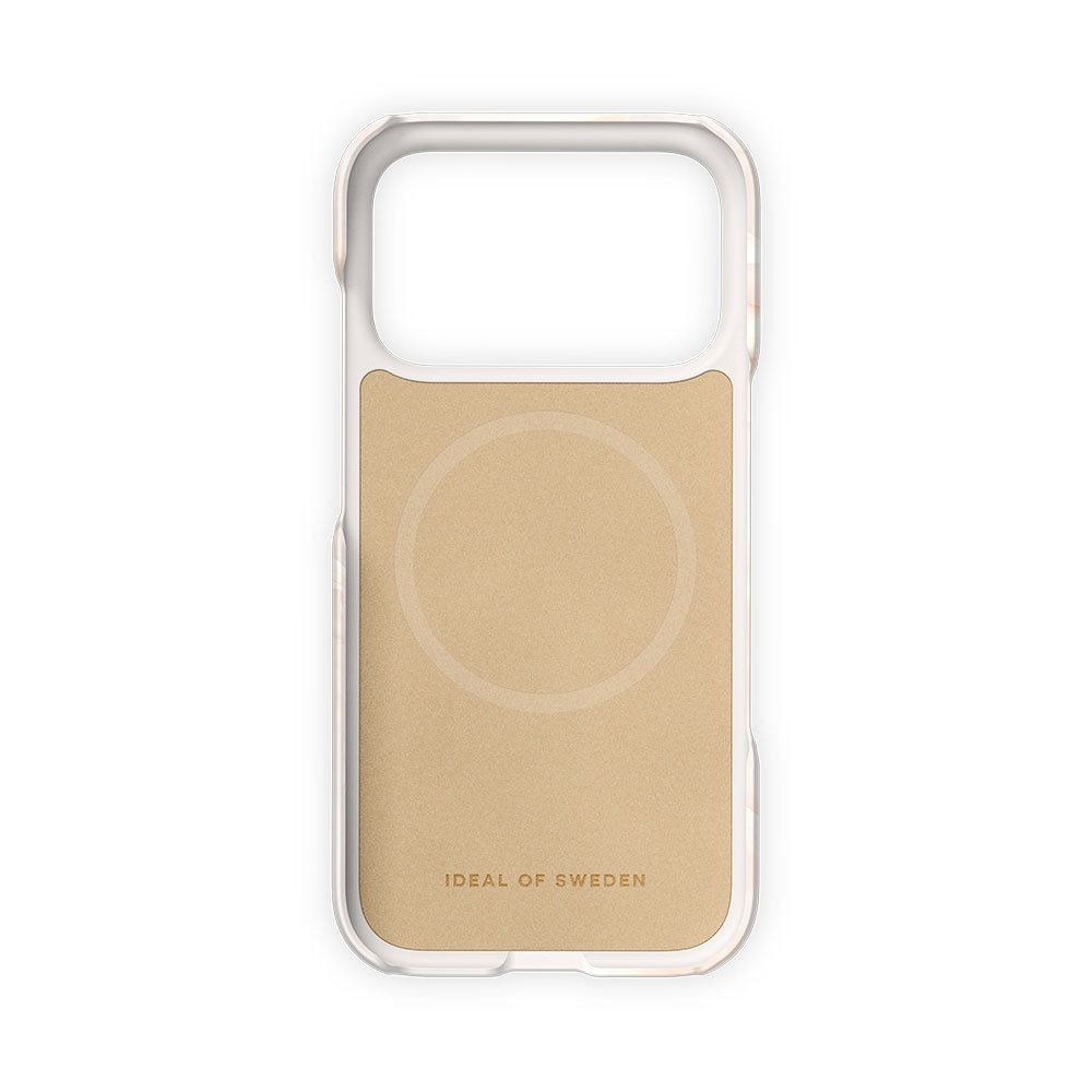 iDeal Fashion Printed Case MagSafe iPhone 17 Pro Rose Pearl Marble