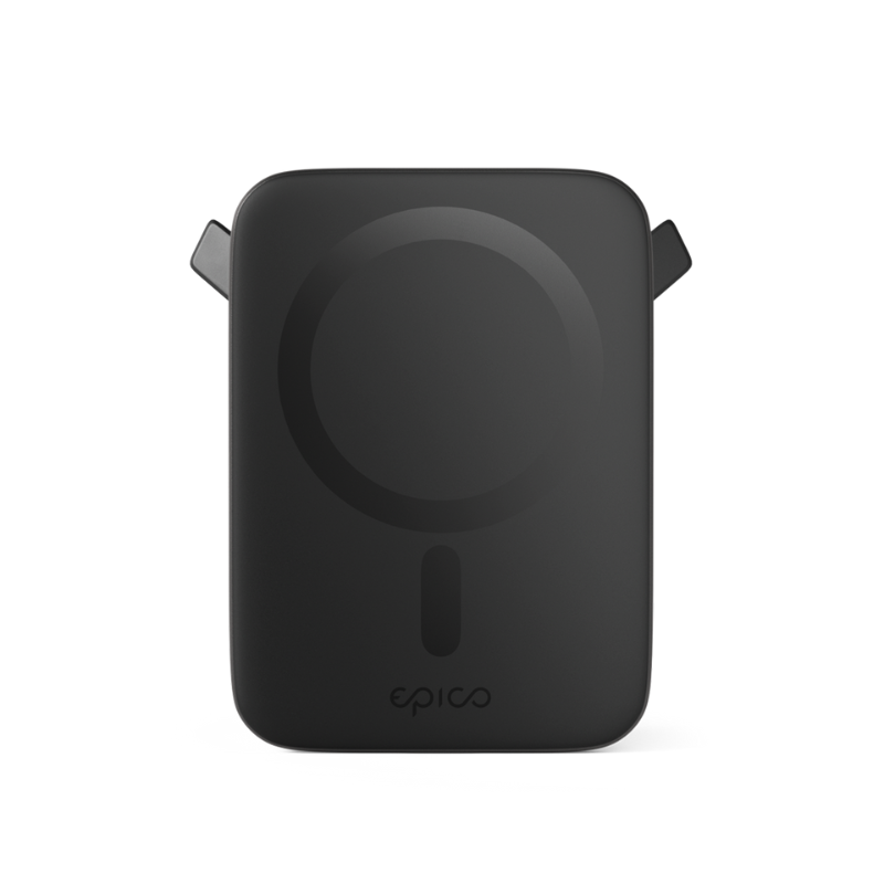 iStores by Epico Qi2 Mag+ Ultrathin Car Charger Wireless Charging 15W - černá