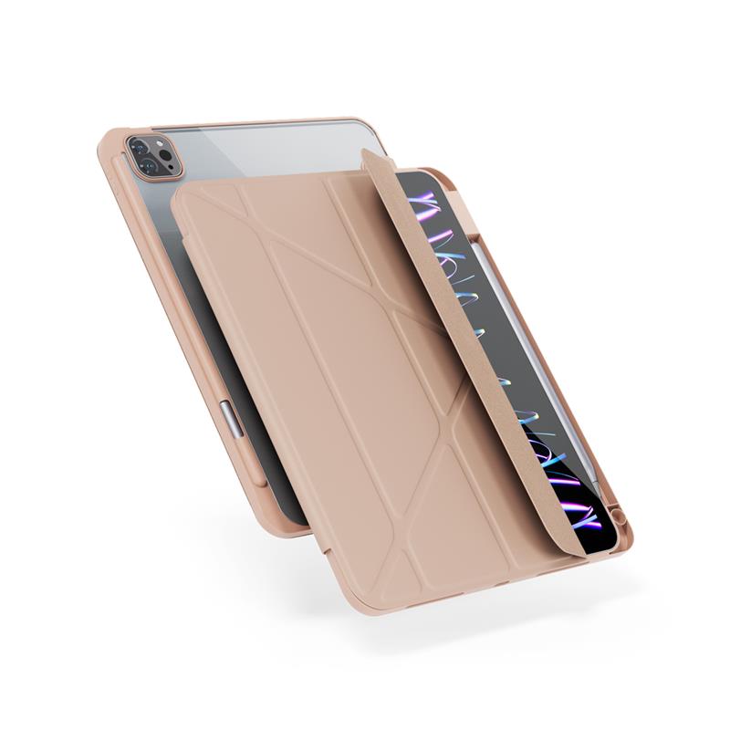 iStores by Epico Hero Flip Case pro Apple iPad 10,9" (2022)/11" A16 - ružová