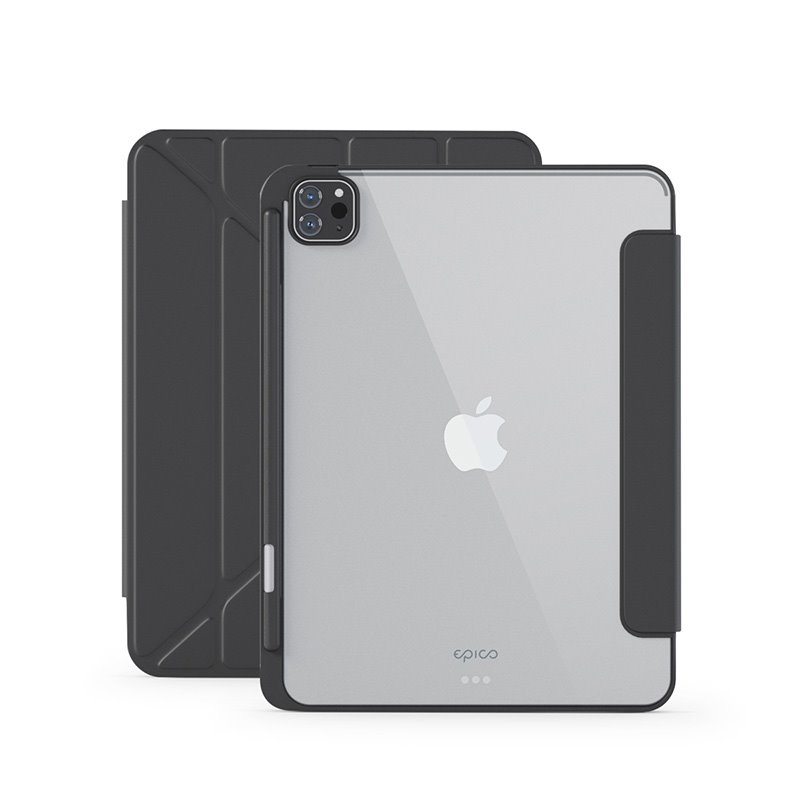 iStores by Epico Hero Flip Case pro Apple iPad Pro 12,9 (2018+)/iPad Air 13" (M2/M3/M4) - černá